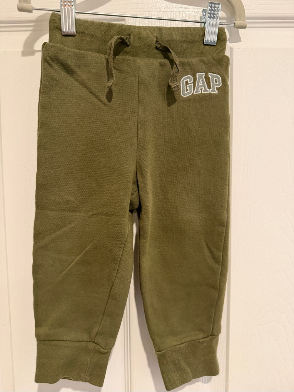 Lot of 4 Baby Gap Toddler Jogger Sweatpants Bundle 2 Years Blue Green Navy Brown - Picture 8 of 13